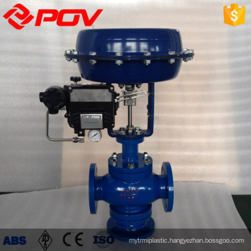 Pneumatic Control 3 way Steam Flow Rate Pressure Control Valve